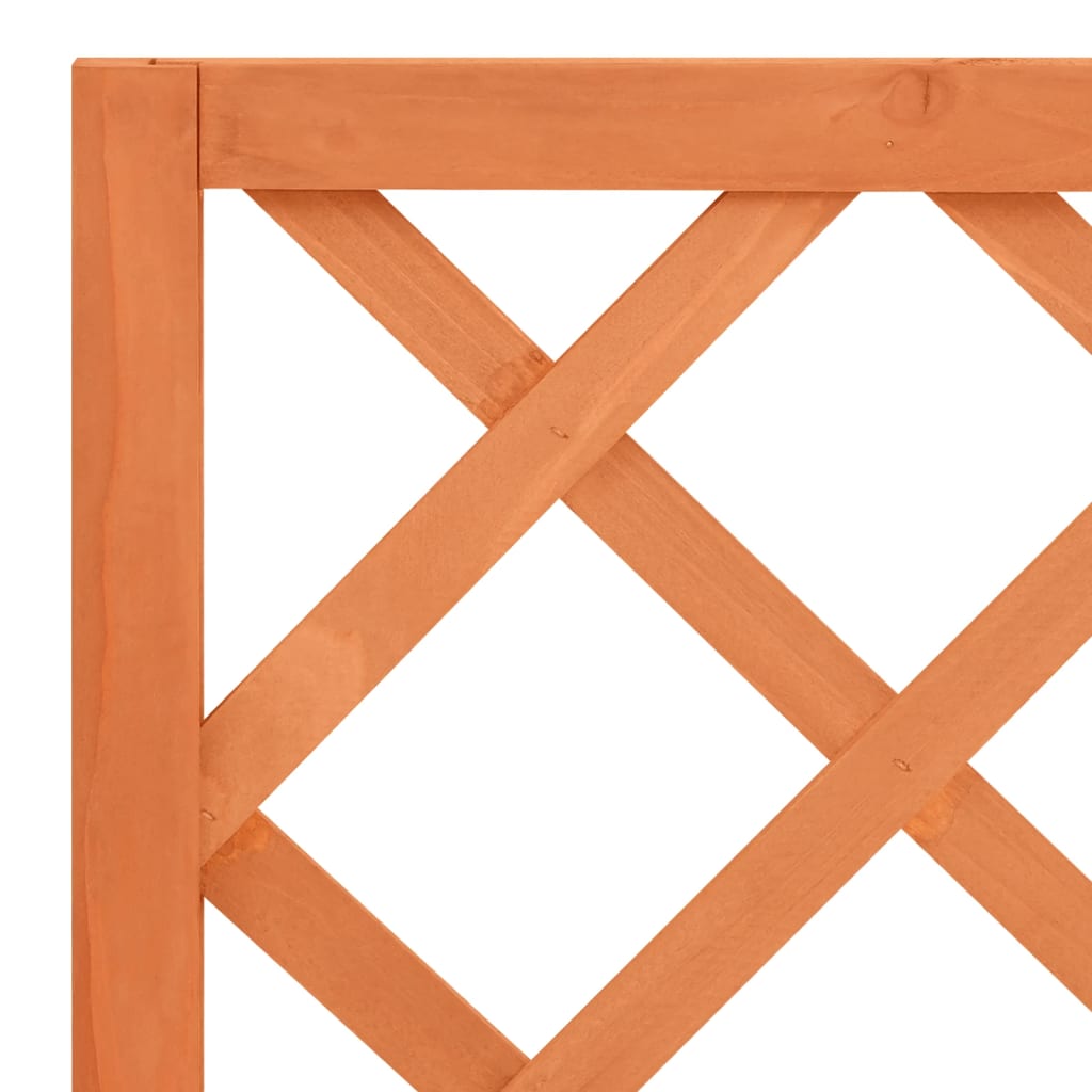 Garden Trellis with Flower Box 70x Fir Wood   Garden Trellis