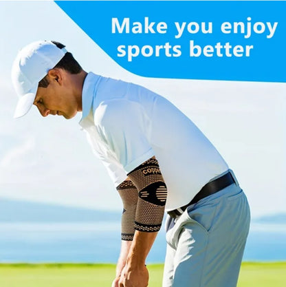 Fitness Travel Provides Elbow Compression Sleeves For Support