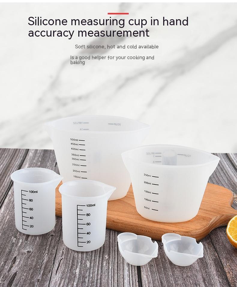 Multi-specification Silica Gel Measuring Cup 6-piece Set