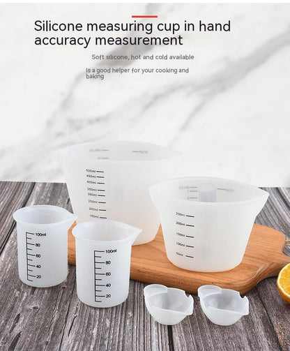 Multi-specification Silica Gel Measuring Cup 6-piece Set