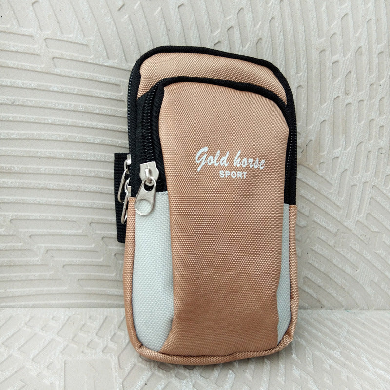 Nylon arm bag for fitness cycling