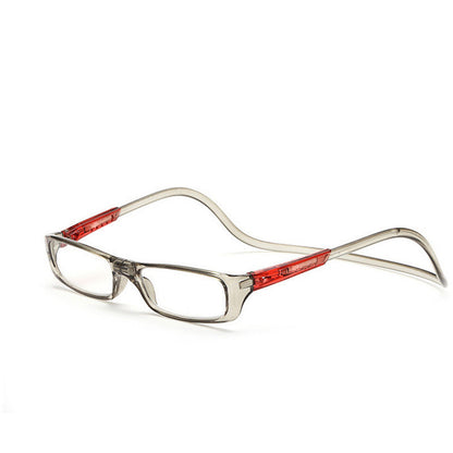 Fashion Juggle Reading Glasses Magnet Folding Convenient Ultra-light Hyperopia Glasses