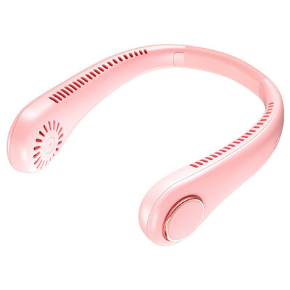 USB Charging For Your Outdoor Sports Neck Hanging Fan
