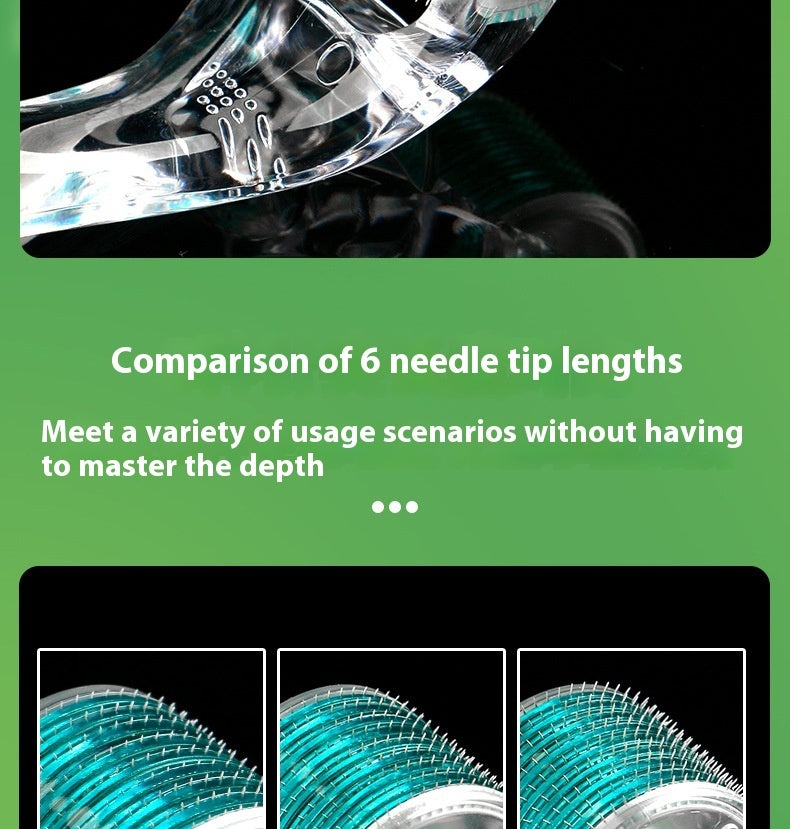 Needle Roller Mechanical Font Size Cosmetic Micro Needles Facial Hair Growth Medical