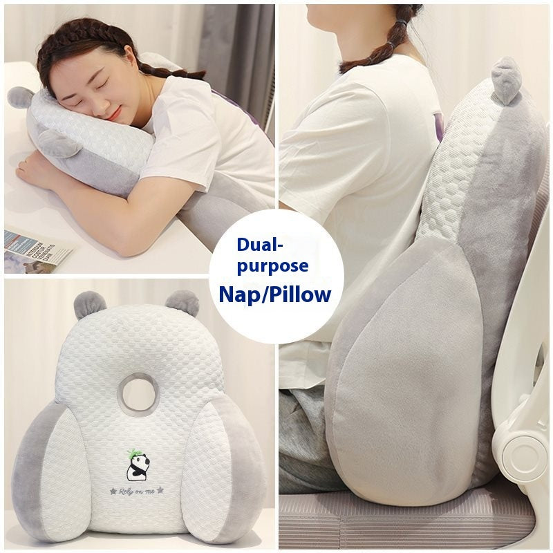 Lumbar Support Pillow Office Cushion Nap