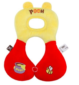 Baby Safety U-shaped Car Seat Pillow With Protective Cover