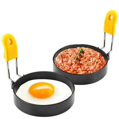 UFO STYLE Metal Fried Egg Pancake Ring Omelette Fried Egg Round Shaper Eggs Mold For Cooking Breakfast Pan Oven Kitchen