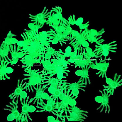 Halloween Decoration Luminous Spider Cotton Layout Decoration Props