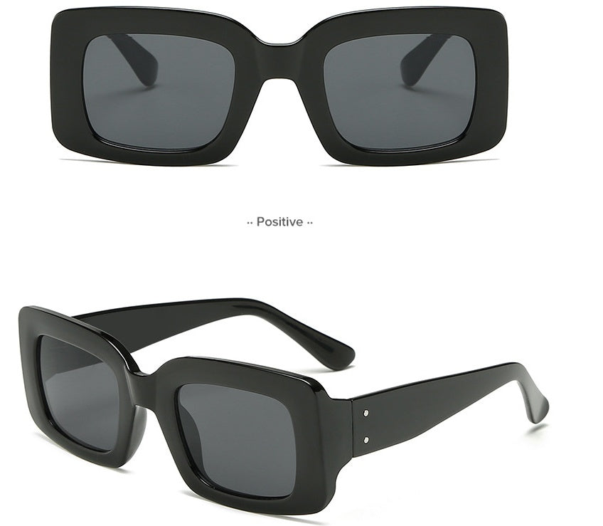Square  Fashionable Eye Protection Glasses Sunglasses