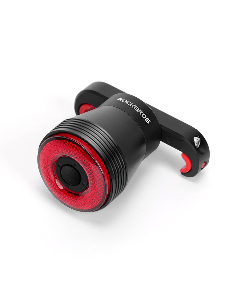Bicycle Smart Auto Brake Sensing Light IPx6 Waterproof LED Charging Cycling Taillight Bike Rear Light Accessories