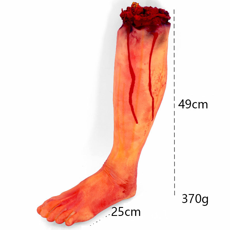 Halloween Horror Props Haunted House Chamber Broken Blood Hands And Feet Horror Bar Decoration Whole Toy Eye Beads Heart