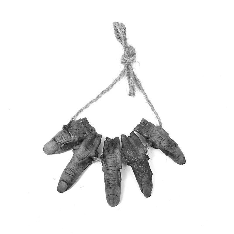 Halloween scene decoration props broken limb pendant