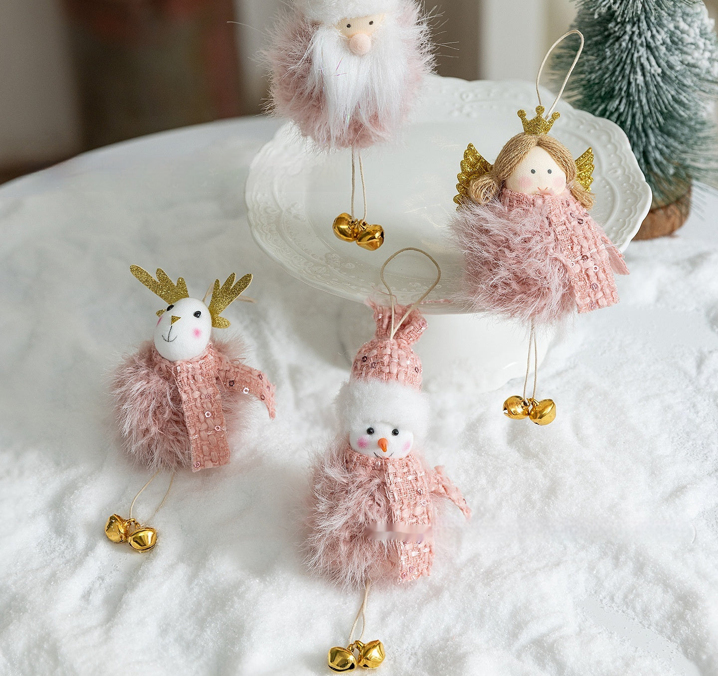 Christmas Decorations Plush Snowman Doll Doll Pendant Home Decoration