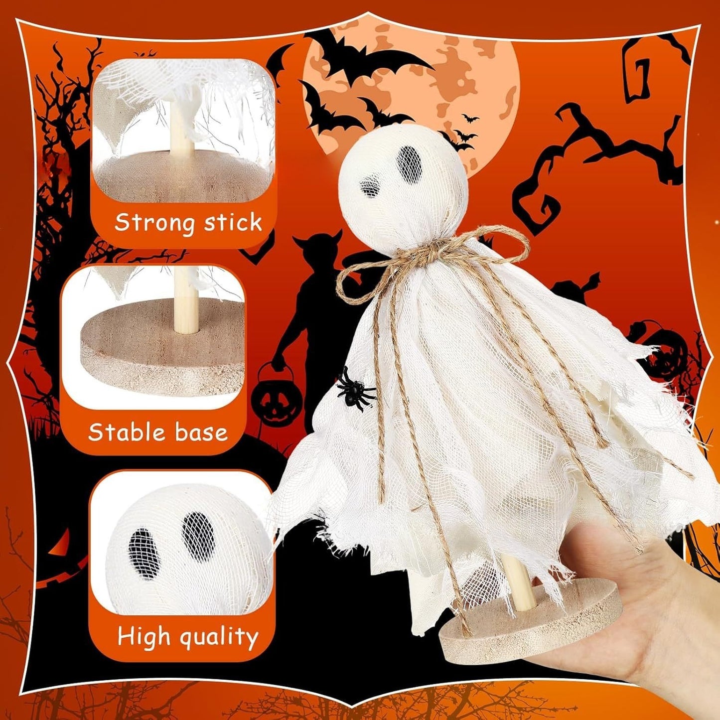 Halloween Ghost Decoration Home Atmosphere Interior Decoration
