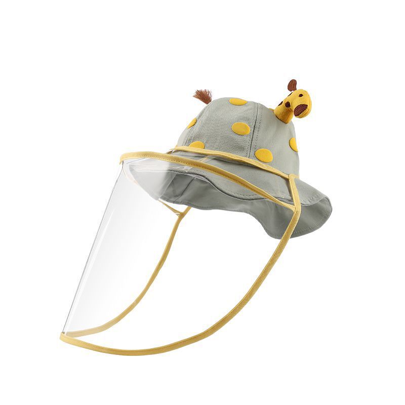 Baby Hat Thin Fisherman Hat Baby Protective Cap Baby Child Isolation Cap