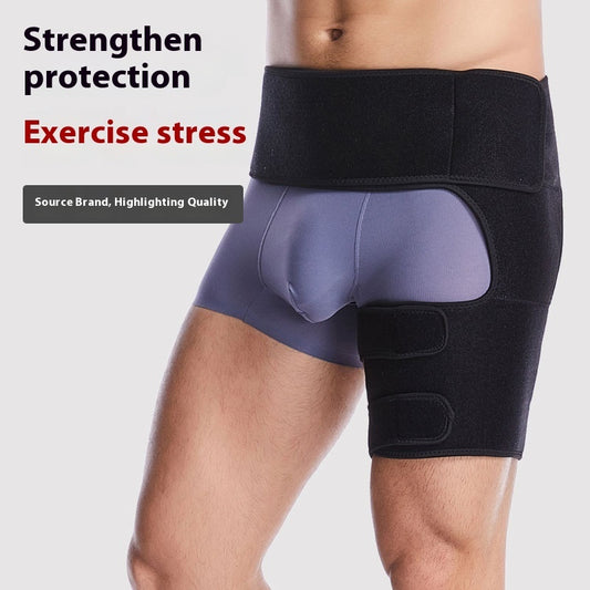 Tight Pants Hip Protective Gear Running Sports Groin Protection Belt Prevent Muscle Strain