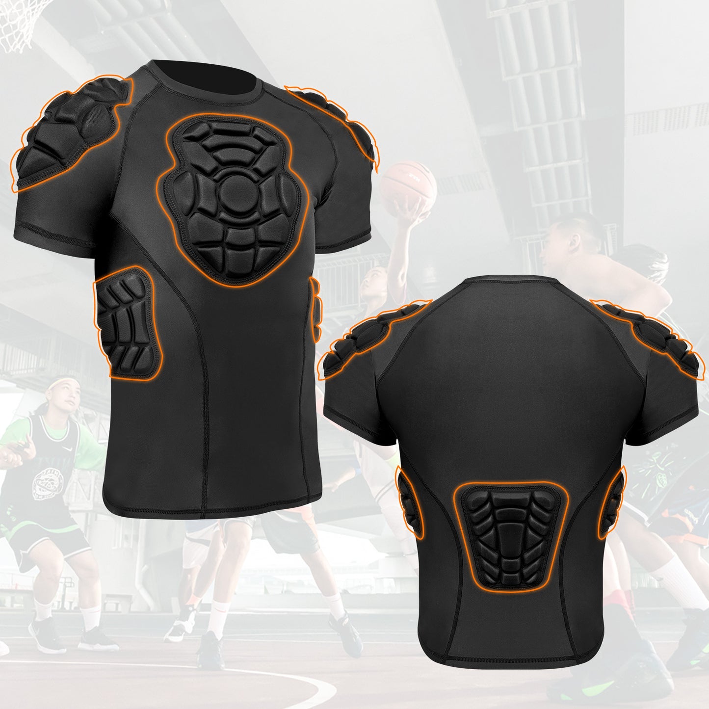 Sports Anti-collision Soccer Suit Set Competition Training