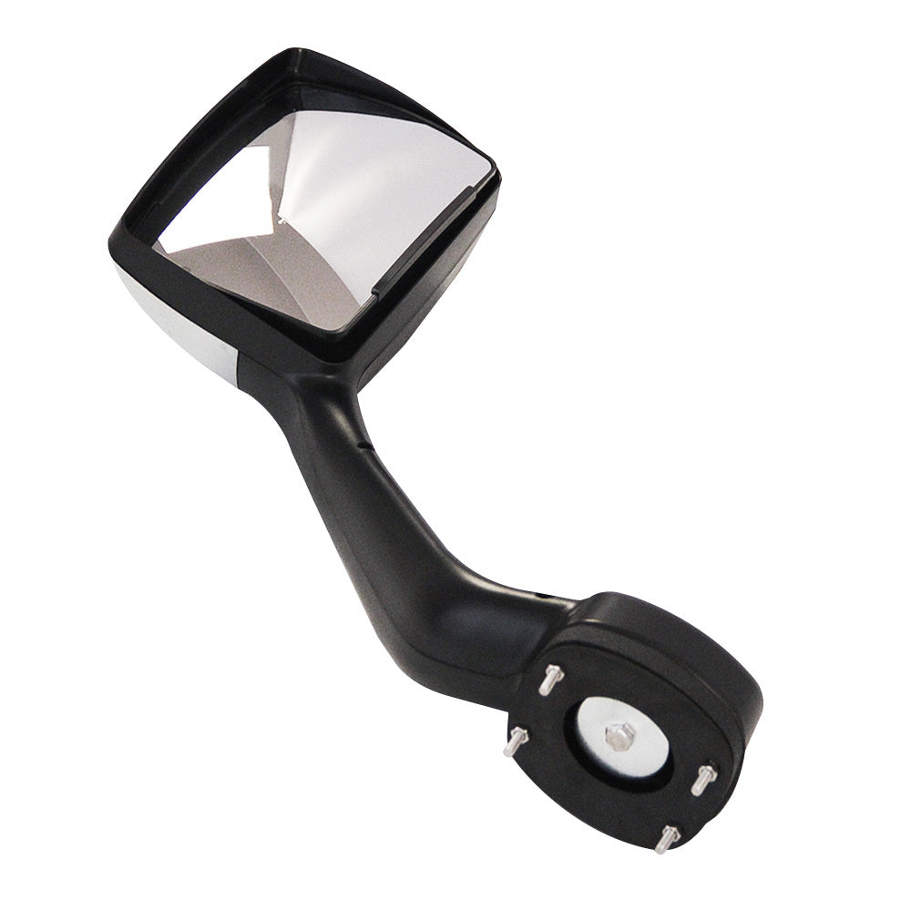 Right Chrome Hood Mirrors For Kenworth T680 , Peterbilt 579 587 W,Mounting Kit