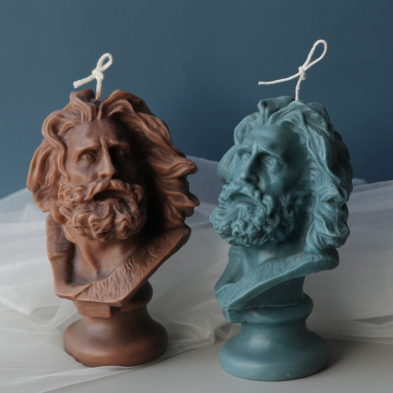 Marseille Head Candle Mold
