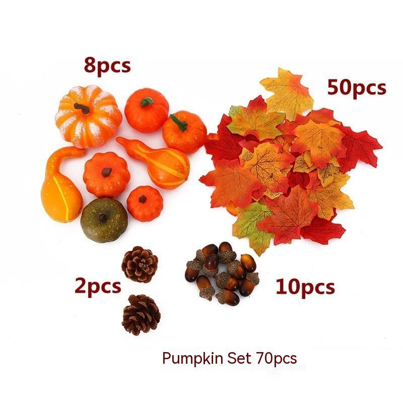 Halloween Simulation Pumpkin Christmas Decoration Ornaments