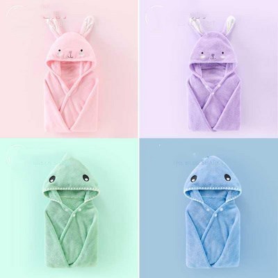 Bathrobe children's towel cloak animal bathrobe