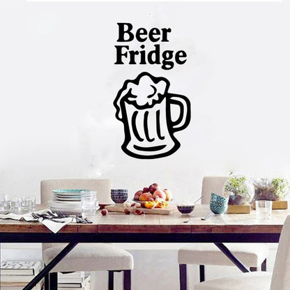 Kitchen Decoration Restaurant Window Glass Decals