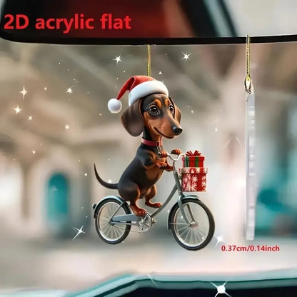 Acrylic Flat Personalized Creative Dog Decoration