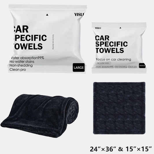 YISLU Drying Towel - Super Absorbent Car Drying Towel, Woven With Twisted Microfiber, 1300 GSM High Quality Microfiber