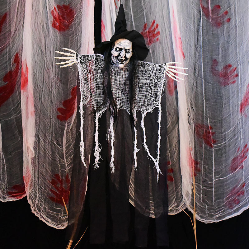 Halloween Witch Hanging Ghost Decoration Scene Decoration Props