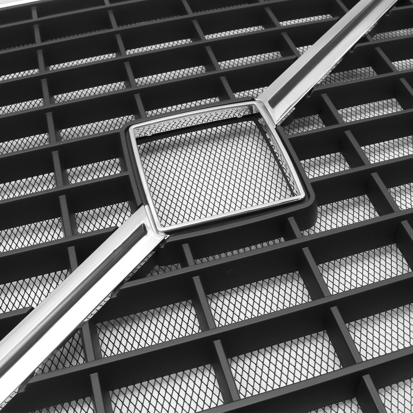 VOLVO, 2004-2017, VNL, Grille, US Version, Chrome Black, With Insect-proof Net