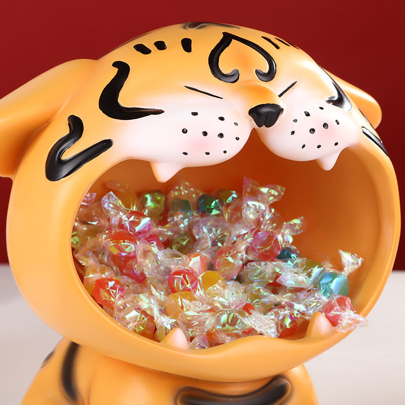 Creative And Cute Year Of The Tiger Lucky Storage Decoration