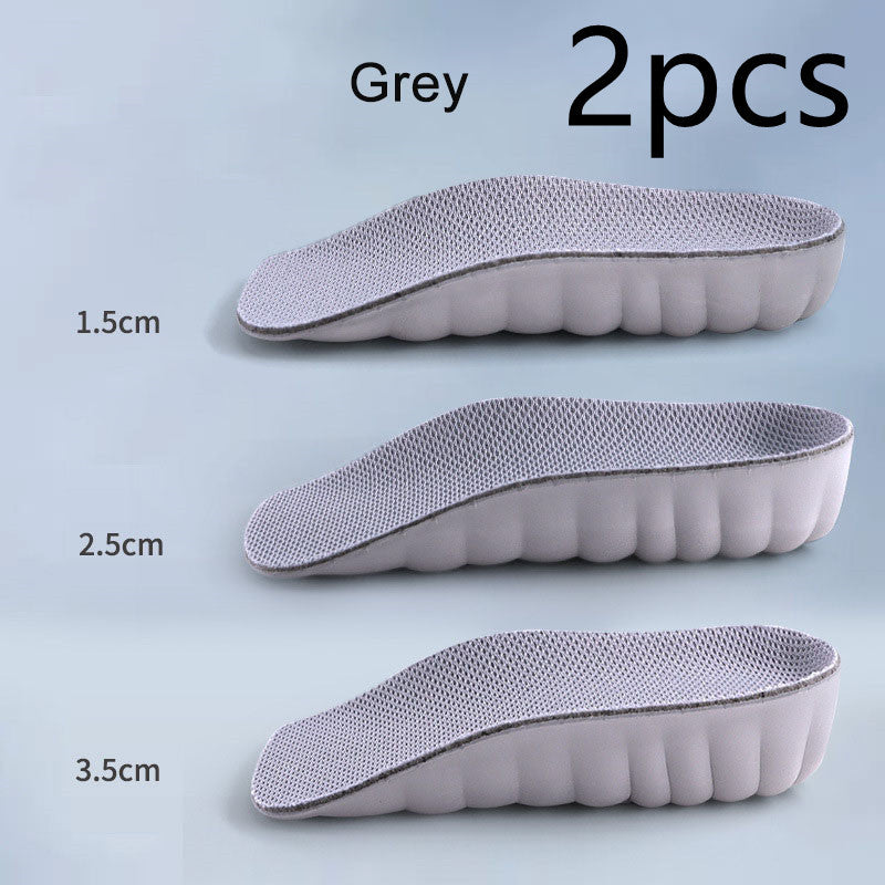 Height Increase Insoles For Men Women Shoes Flat Feet Arch Support Orthopedic