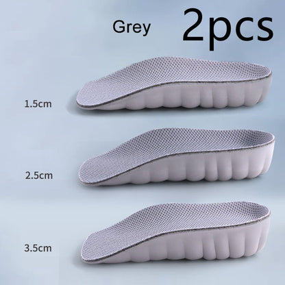 Height Increase Insoles For Men Women Shoes Flat Feet Arch Support Orthopedic