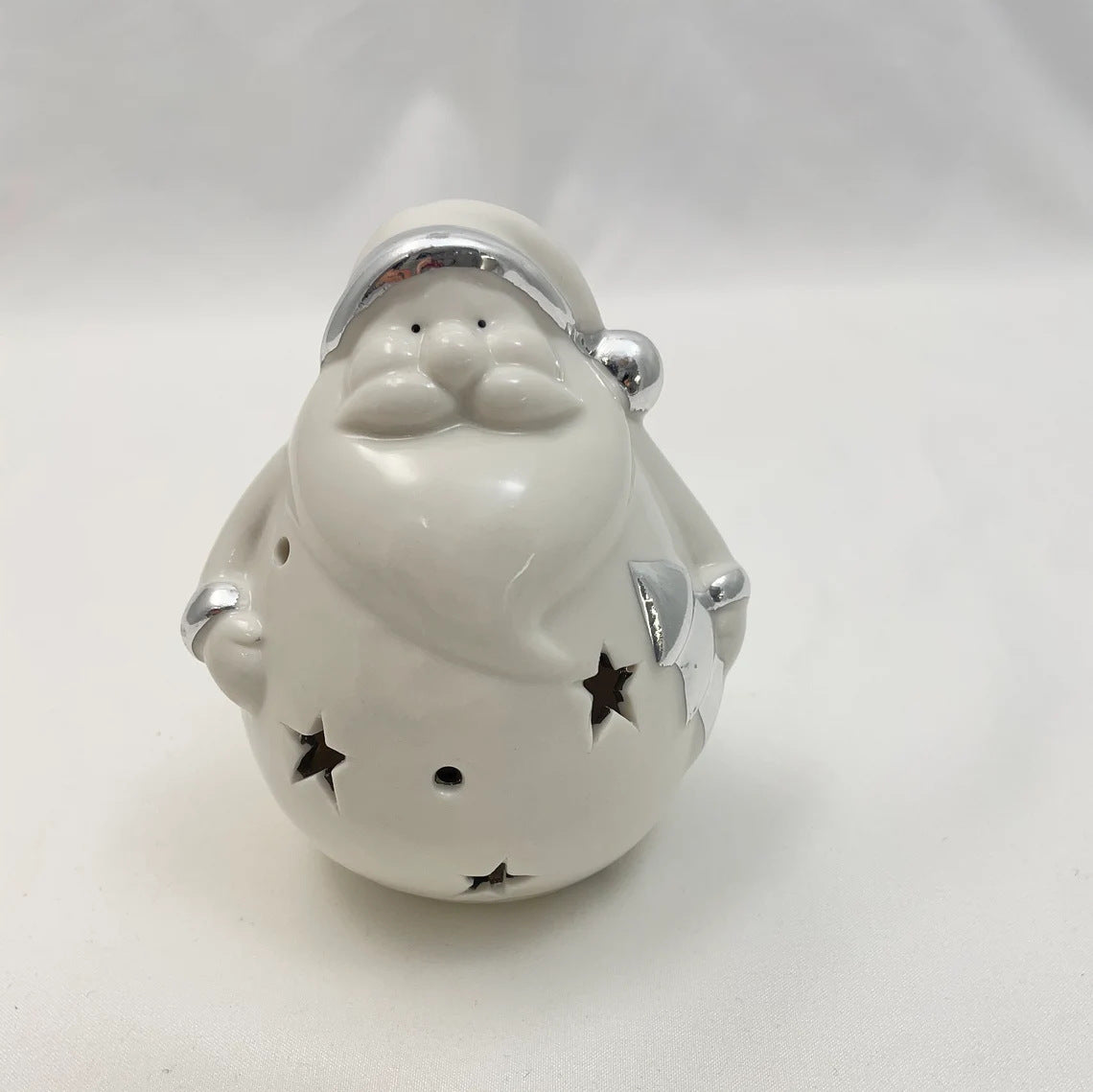 Santa Claus Snowman LED Festival Home Decoration Decoration Resin Crafts