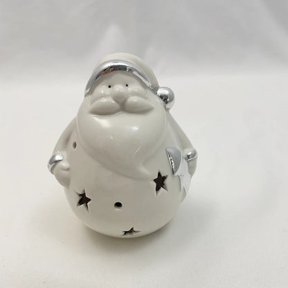 Santa Claus Snowman LED Festival Home Decoration Decoration Resin Crafts