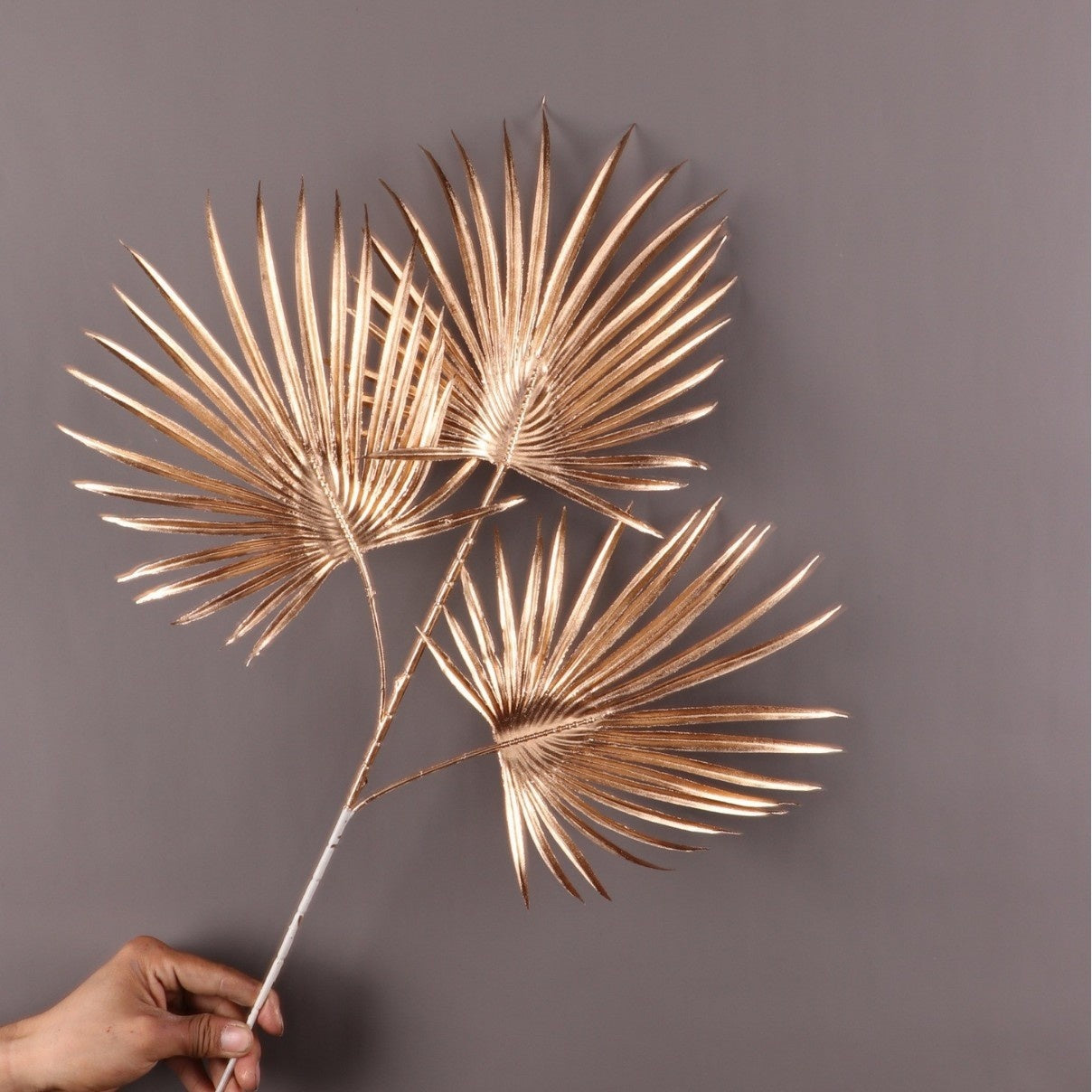 Gold Artificial Flower Bucket Lunar New Year Flower Decoration