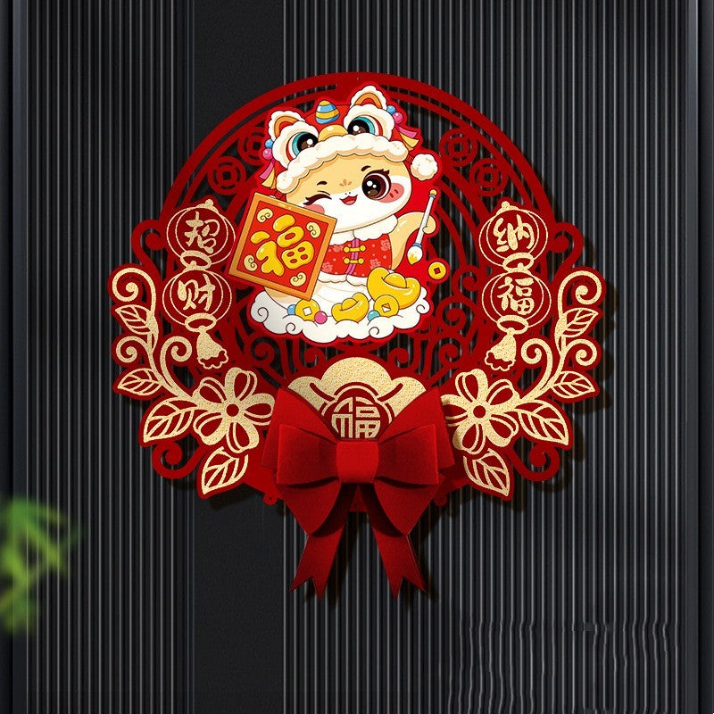 Creative New Year Door Decoration Supplies