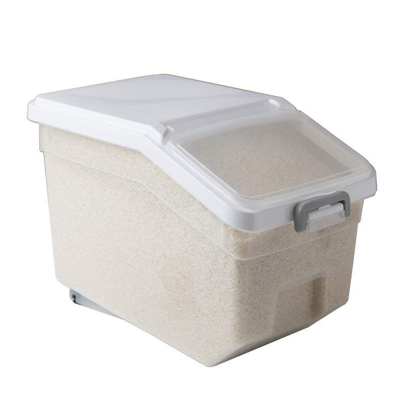 Kitchen Rice Bucket Household Sealed Rice Box 20 Kg