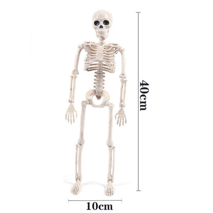 Halloween Plastic Skull Ghost Skeleton Decoration Props