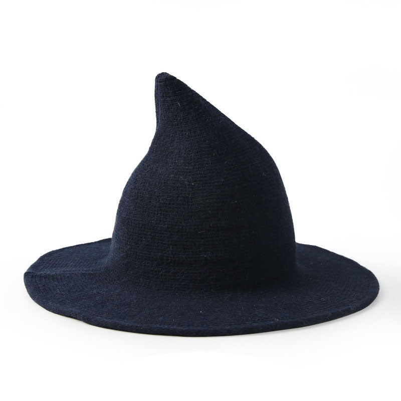European And American Halloween Wool Wizard Hat
