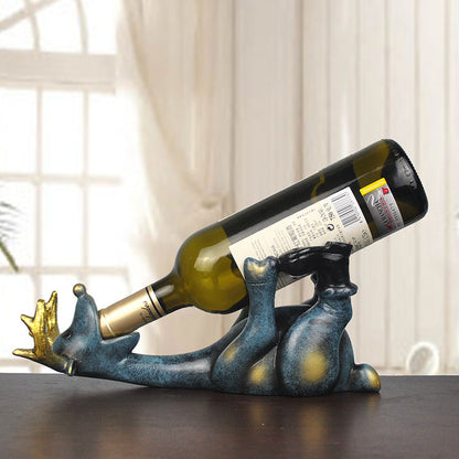 Resin crafts decoration creative wine rack decoration