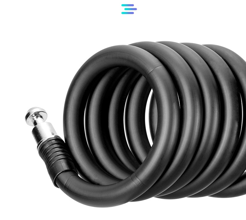 Bicycle lock alarm horn