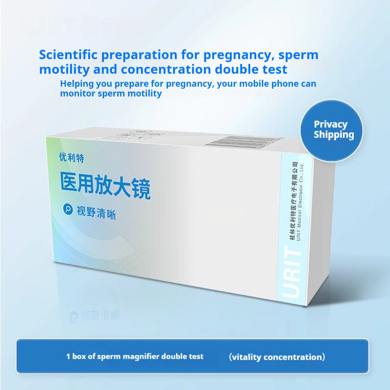 Medical Magnifying Lens Test Human Sperm Vitality