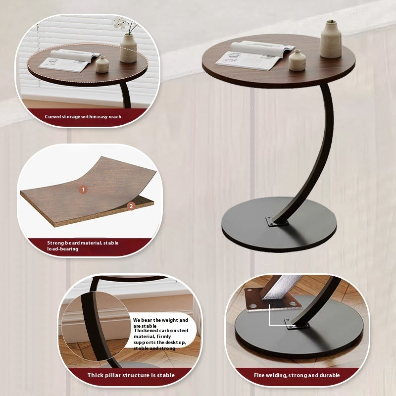 Living Room Sofa Simple Home Floor Movable Coffee Table