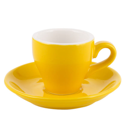 Restaurant set coffee cup and dish ceramics