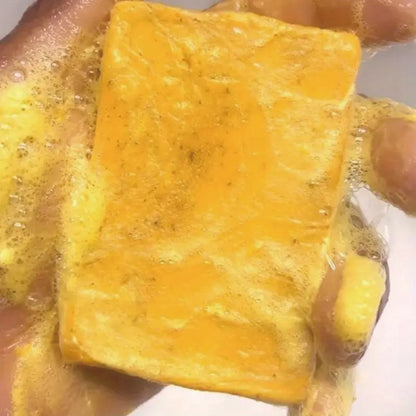 Kojic Acid Dark Spot Remover Soap Bars With Vitamin C, Retinol, Collagen, Turmeric - Original Japanese Complex Infused With Hyaluronic Acid, Vitamin E, Shea Butter, Castile Olive Oil