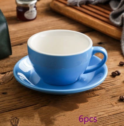 Scandinavian Style Cappuccino Coffee Cup Set