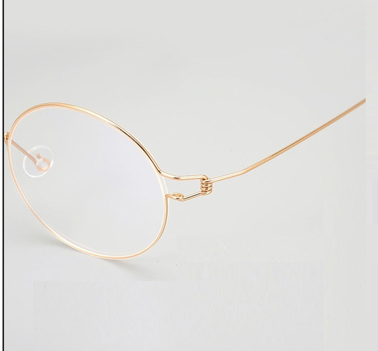 Screwless Vintage Pure Titanium Glasses Frame