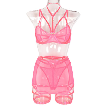 Lady Sexy Underwear Three-piece Set