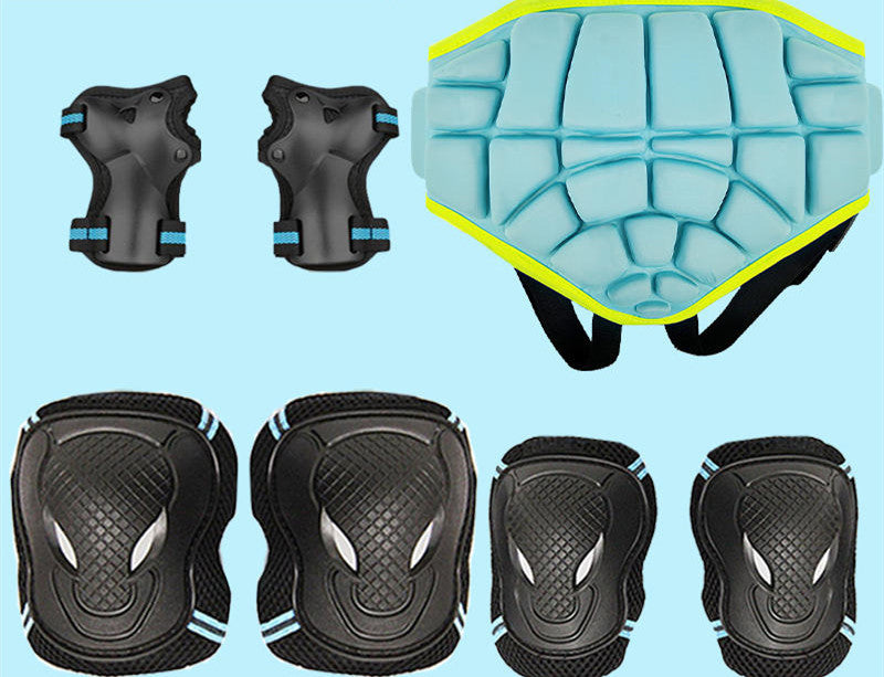 Roller Skating Skateboard Ski Hip Pad Childrens Protective Gear Anti-fall Pants Equipment Set